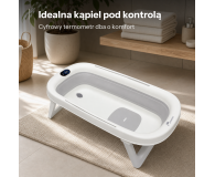 MOMINI Składana wanienka z termometrem dla niemowląt BelloBath - 1361105 - zdjęcie 5